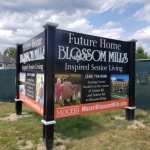 Blossom Mills Real Estate Sign