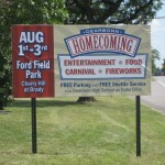 Dbn Homecoming Site Sign