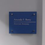 Office Nameplate