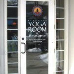 Plymouth Yoga Room - Door Graphics